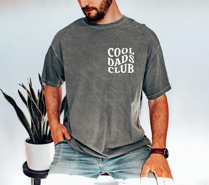 Comfort Colors Cool Dads Club Shirt, Funny Husband Shirt, Gift for Him, Father's Day Gift, Daddy Shirt, Dad to be, Cool Dad, Father's Shirt,