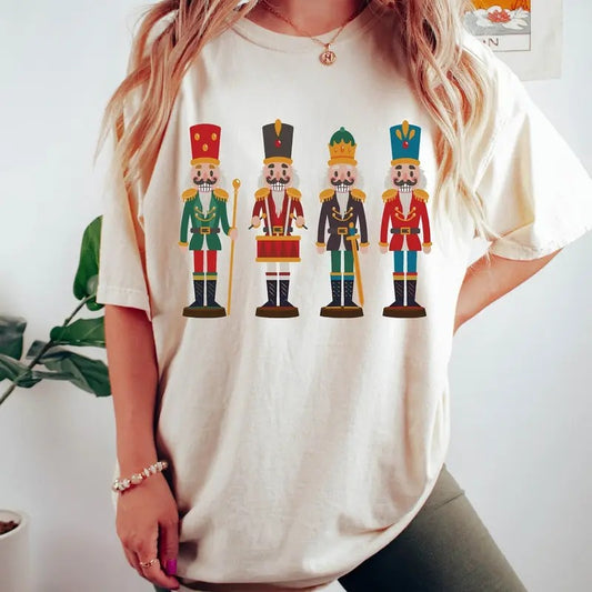 Comfort Colors Nutcracker Shirt, Sugar Plum Fairy Shirt, Cute Christmas Shirt, Womens Holiday Gift, Christmas Graphic Tee, Xmas Shirt