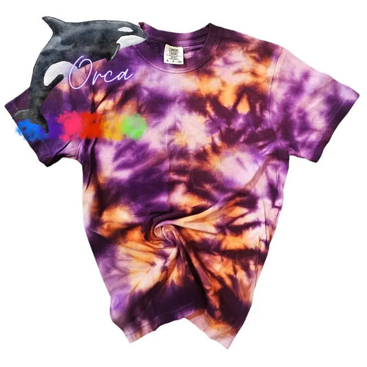 Comfort Colors Tie Dye T-shirts - Unisex Sizing - Super Soft - Many Colors to Choose From Colorful Womenswear