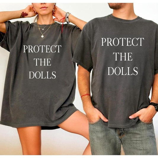 Comfort color Protect The Dolls Shirt, Feminist T-Shirt, Gender Equality Shirt, Human Rights Activist Top, Trans Rights Shirt - arn324