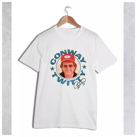 Concert 1970's Conway Twitty Short Sleeve Men All Size T-shirt