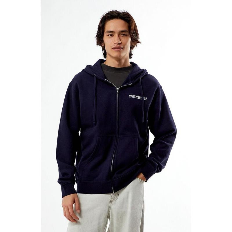 Coney Island Picnic Men's Pleasure & Mistakes Full Zip Hoodie