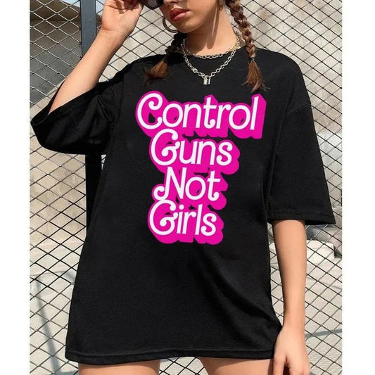 Control Guns not Girls Shirt, Thoughts and Prayers, Gun Control Shirt, Anti-Gun Shirt, Protect Kids Shirt, Kamala Quote Shirt, shirt trend