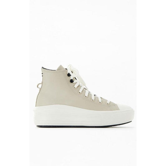 Converse Women's Chuck Taylor All Star Move Platform Fleece-Lined Leather Sneakers - Multicolor