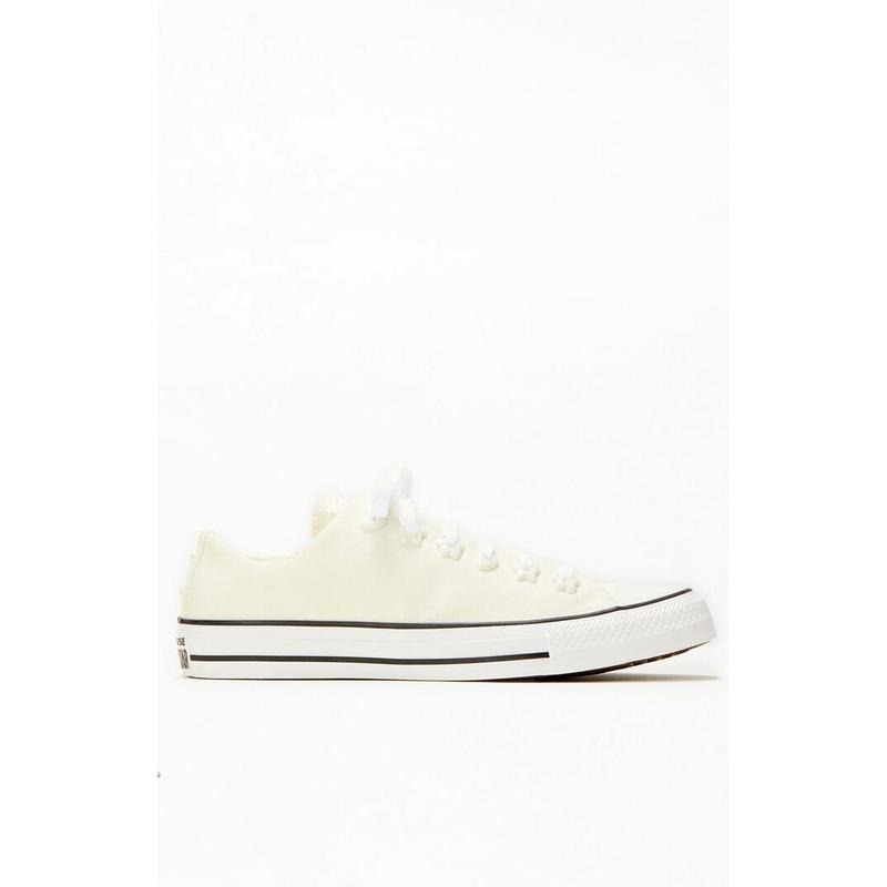 Converse Women's Off White Chuck Taylor All Star Flower Eyelet Sneakers - Multicolor