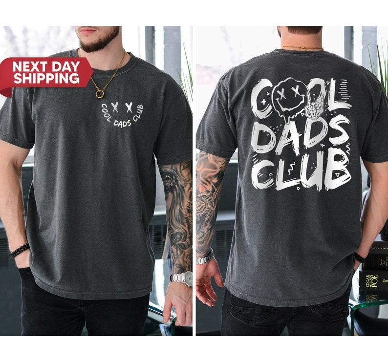 Cool Dads Club Shirt, Birthday Gift for Dad, Cool Dads Club Sweatshirt, Funny Dad Crewneck, Gift for Dad, Father's Day Gift, Dad Hoodie, T-shirt and sweater 2 sides, Gifts for dad, grandpa