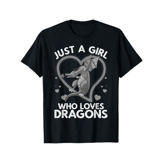 Cool Dragon Dragons Mythical Dragon Lovers T-Shirt Selected pure cotton interesting design DIY short sleeve t-shirt for men, soft and breathable, suitable for all seasons, comfortable, casual and sports Made in USA