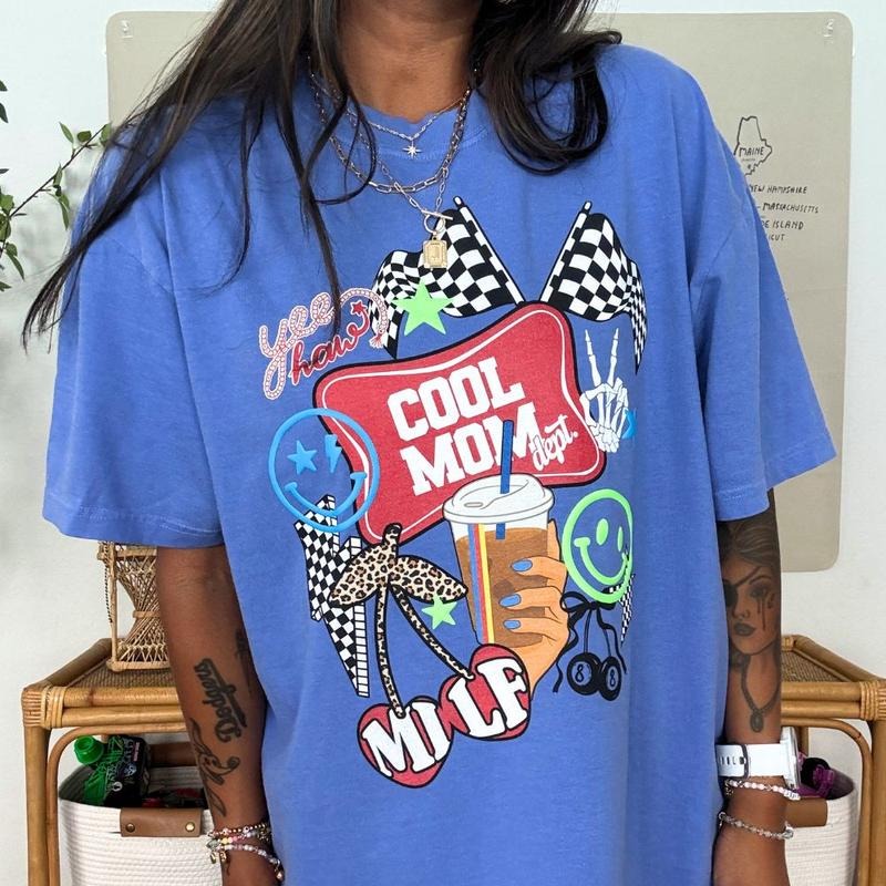 'Cool Mom Dept.' T-Shirt - UM X @jassn26