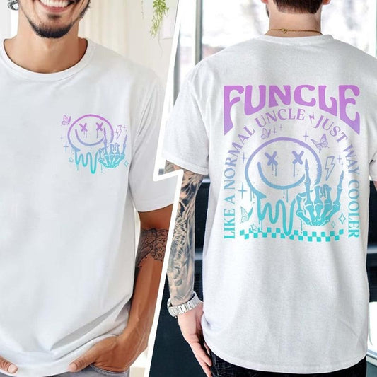 Cool Uncles Club Shirt For Men, Pregnancy Announcement Shirt for Uncle, Cool Uncle Shirt For New Uncle,Funny Gift for Uncle to Be,Uncle Gift Hoodie, T-shirt and sweater 2 sides, Gifts for dad, grandpa