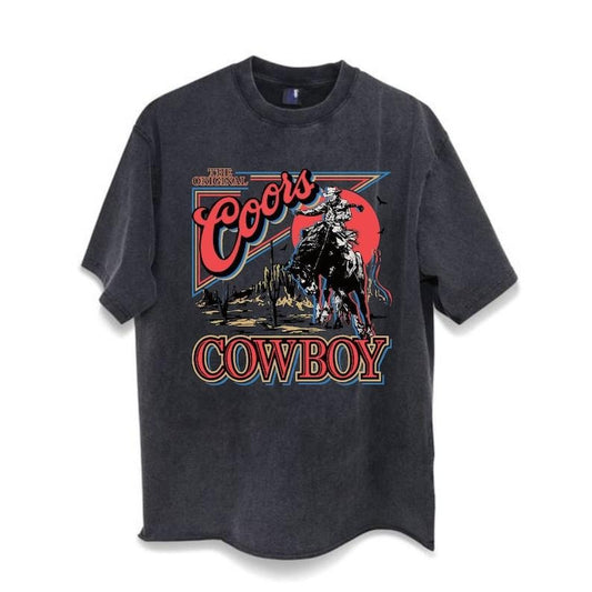 Coor Western Cowboy T-Shirt, Vintage 90s Western Shirt, Retro Cors Tee, Rodeo Cowboy  T-shirt, sweater and Hoodie vintage shirt