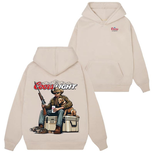 Coors Light Merch Sweatshirt Hoodie Tshirt, Duck Hunting Hoodie, Trump Gun Hoodie, Trump Sitting Hoodie, Camo Hunting 2 Sided Hoodie, Beer Lover, Hoodie for Men and Women