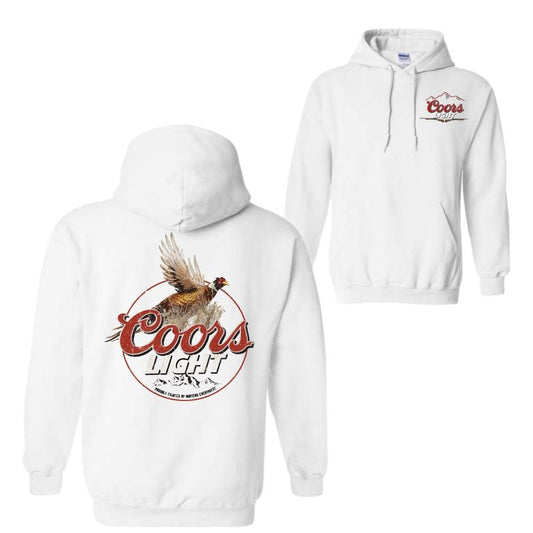 Coors Light Pheasant Hoodie, Sweatshirt, T-Shirt, For Men, For Women