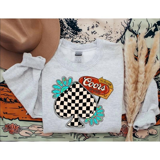 Coors Original sweatshirt, Western clothing Sweatshirt, Country shirt, western tops, western outfits women