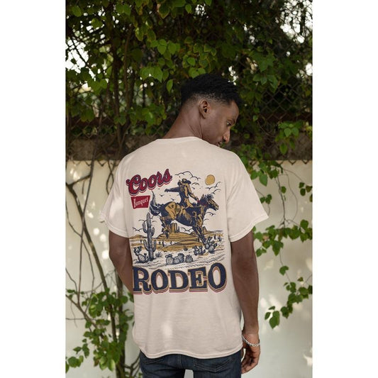 Coors Rodeo 90s Cowboy T-Shirt, Vintage 2000s Graphic Western Shirt Best Pricestyle{n002}2