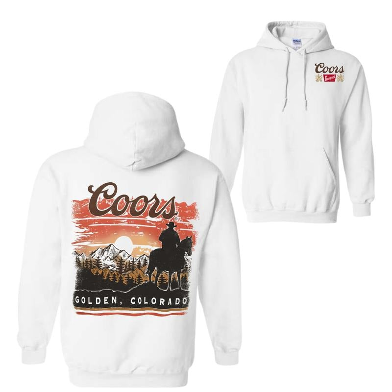 Coors Sunset in Golden Colorado Shirt, Hoodie, Sweatshirt, Unisex, For Men, For Women