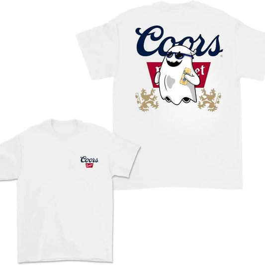 Coors banquet Ghost Halloween Double Side T-shirt , Coors Banquet Shirt For Men And Women, Halloween trendy Shirt