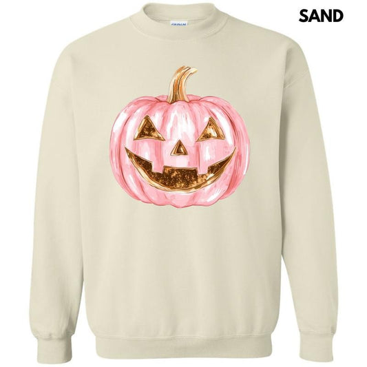 Copper & Pink Jack O Lantern Sweatshirt 'NLB'