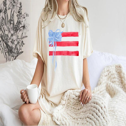 Coquette 4th of July Shirt, American Flag Shirt