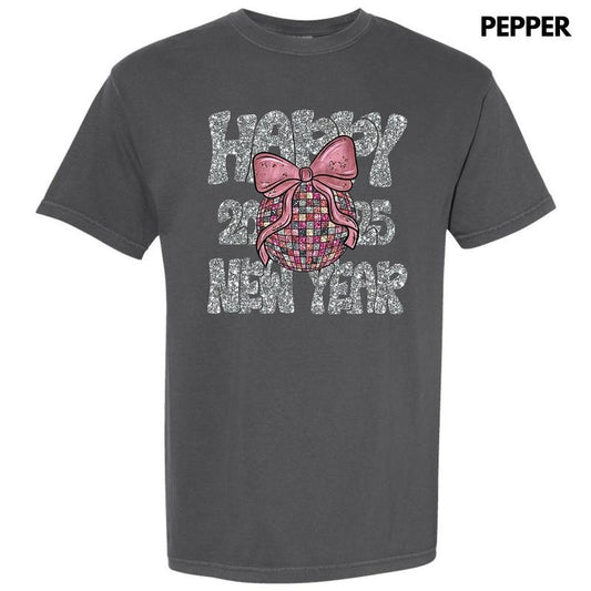 Coquette Happy New Year Comfort Colors T-Shirt