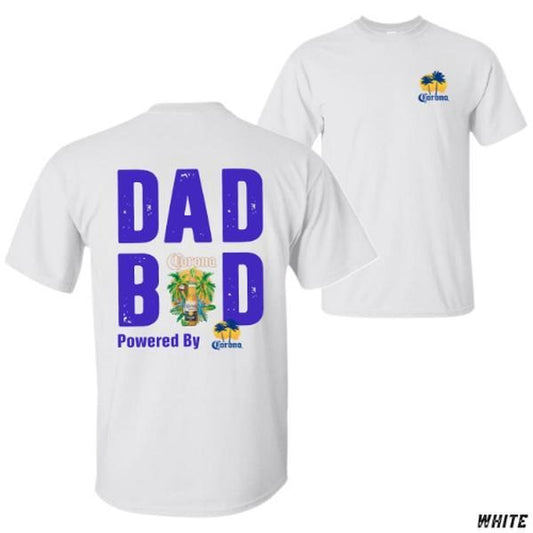 Corona Dad Bod T-Shirt - Unisex Relaxed Fit Tee for Men - Ideal Father's Day Gift - Fun Vacation Shirt - Gift for Beer Lovers, Streetwear, Everyday Wear, Trendy Clothing, Casual Wear