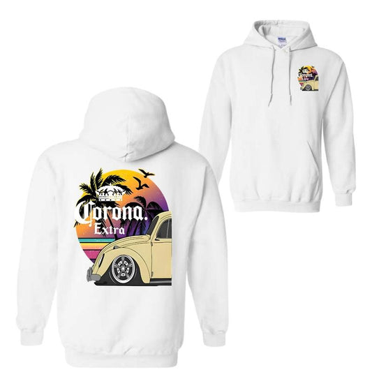 Corona Extra Beach T-Shirt Sweatshirt Hoodie, For Men And Women, Trendy Shirt