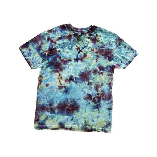 Cosmic Ice T-Shirt Tie-Dye Design Streetwear Casual Tee for Men 100% Cotton Sizes Small to 5X Stylish