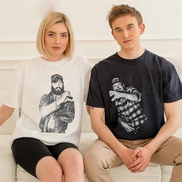 Couple Shirt I Had Some Help Shirt, Posty Wallen Fan Shirt, Music Fan shirt