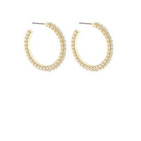 Couture Chic Hoop Earrings