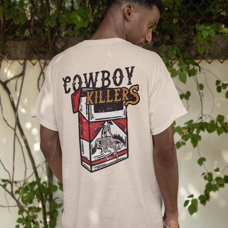 Cowboy Killer Rodeo 90s T-Shirt, Vintage Graphic Western Shirt, Retro Cowboy Tee, Relaxed Adult Unisex Shirt, Menswear Crewneck Tshirt, Streetwear Top