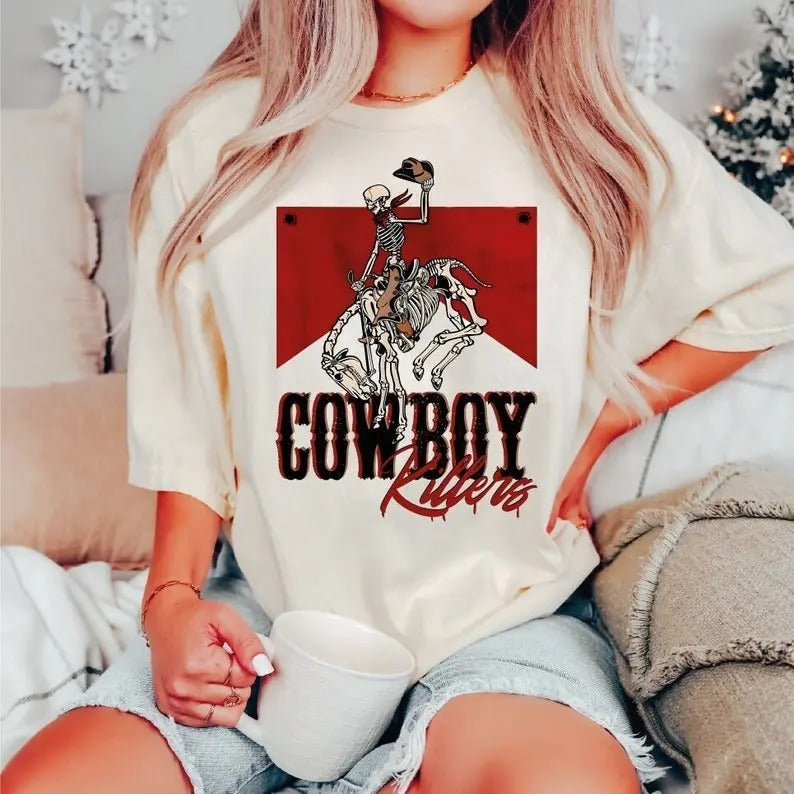 Cowboy Killer Shirt, Country Shirt, Western Tshirt, Southern Shirt, Country Girl Tee, Vintage Tee, Boho Shirt, Retro Shirt, Cowgirl  T-shirt, sweater and Hoodie vintage shirt