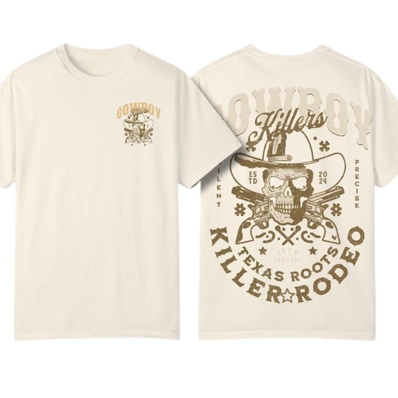 Cowboy Rodeo Vintage Graphic Shirt, Retro Cowboy Shirt, For Men, For Women