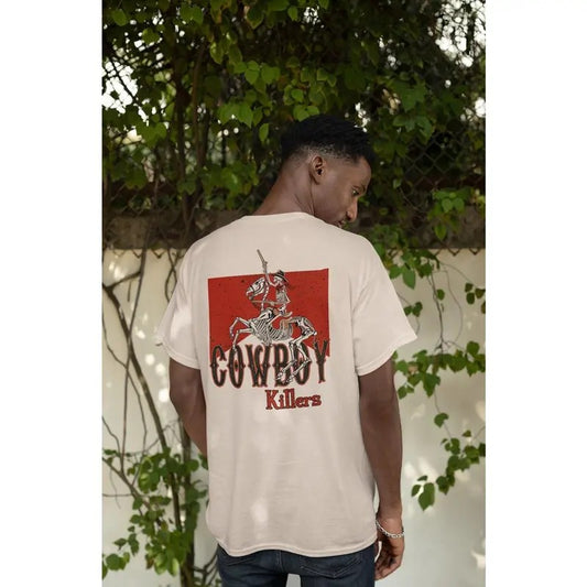 Cowboy marlb0r0 Killer Rodeo 90s T-Shirt, Vintage 2000s Graphic Western Shirt, Retro Cowboy Tee, Rodeo Relaxed Adult Unisex Shirt, Wild West 2sides vintage T-shirt, sweater and Hoodie cotton shirt