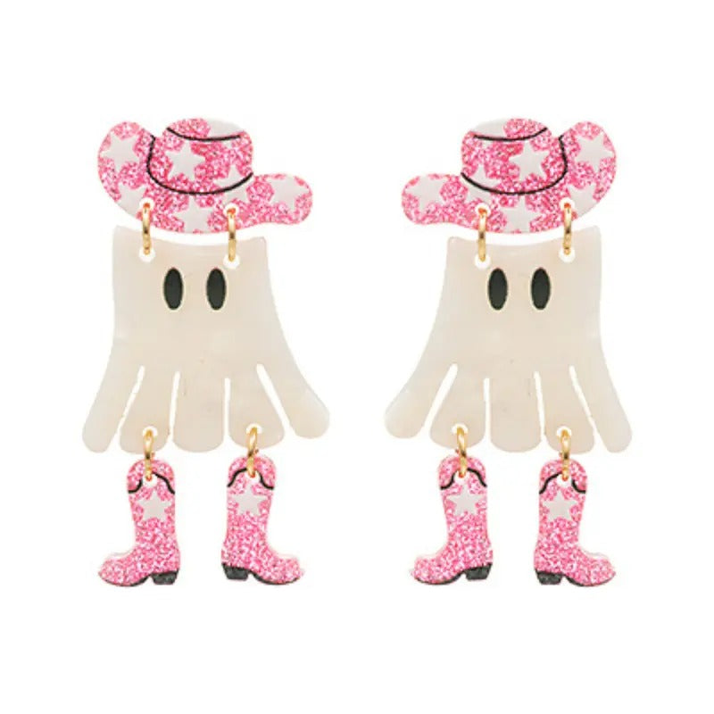 Cowgirl Ghostie Earrings