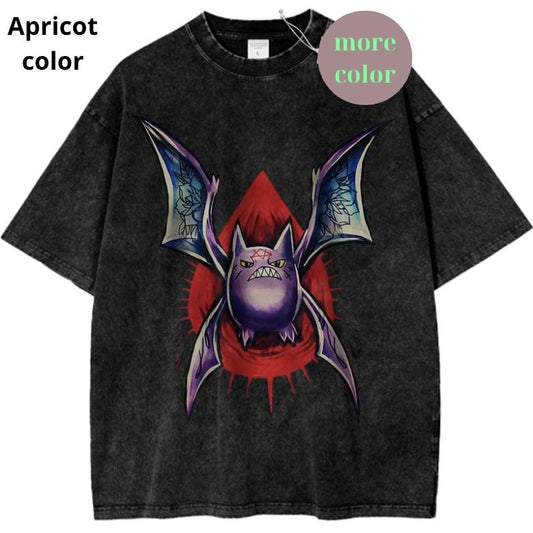 Crobat Graphic T-Shirt, Pokemon Shirt, PKM Shirt, Anime TShirt, Vintage Tee, Vintage Tee Streetwear Shortsleeve Printed Womenswear Top