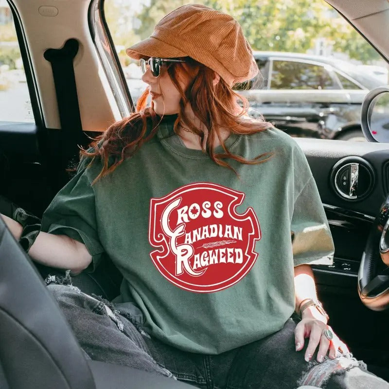 Cross Canadian Ragweed T-Shirt, Ragweed Concert 2025, Red Dirt Music Unisex Shirt, Boys From Oklahoma Shirt, Ragweed Tour 2025