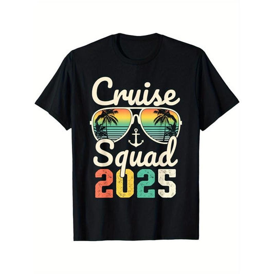 Cruise Squad 2025 Family Reunion, Summer Vacation T-Shirt made in usa