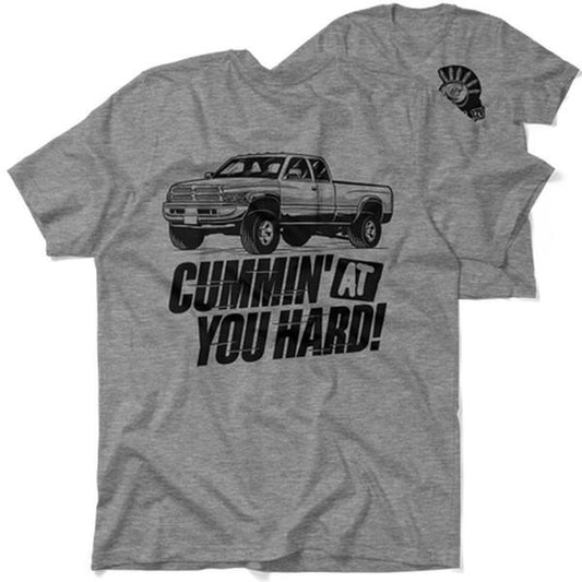 Cummin At You Hard - Safety T-Shirt, Adult Humor Shirt, Funny Shirt, Dark Humor Shirt, For Gift. Crewneck Cotton
