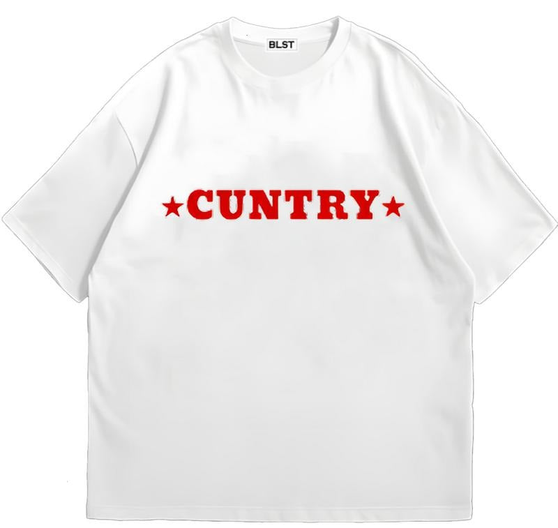 Cuntry Cowboy T-Shirt Cool and Casual Urban Look Gift for Her HipHop Style