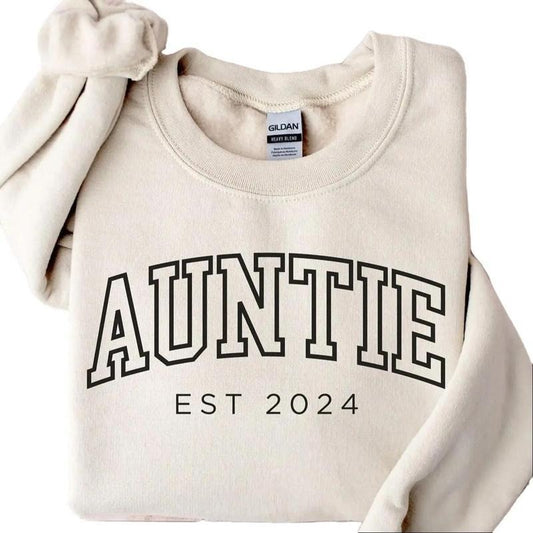 Custom Aunt Sweatshirt - Sister Gift, Aunt Mother's Day