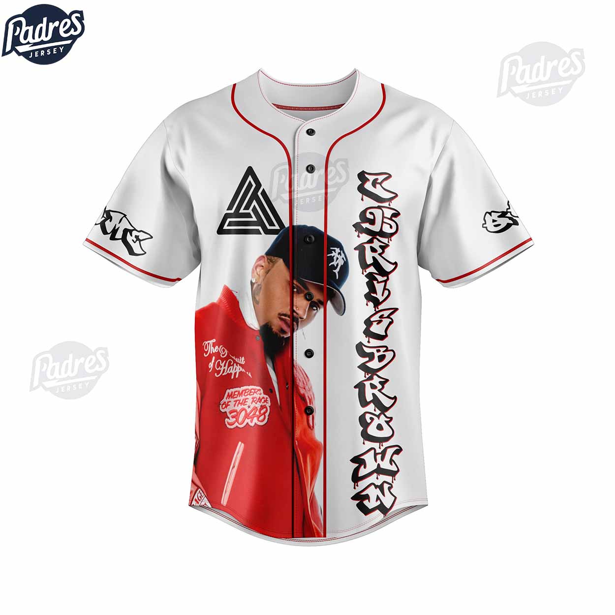 Custom Chris Brown Forever Baseball Jersey - Padres Jersey Oasis: Elevate Your Baseball Style Game