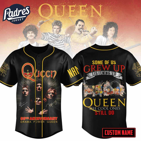 Custom Drama Power Queen 50th Anniversary Baseball Jersey - Padres Jersey Oasis: Elevate Your Baseball Style Game