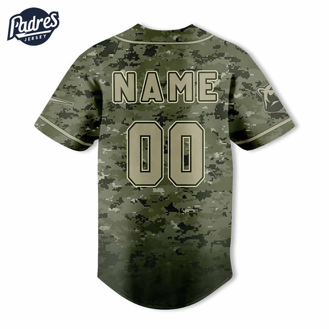 Custom NCAA Penn State Nittany Lions Eagle Camo Baseball Jersey - Padres Jersey Oasis: Elevate Your Baseball Style Game