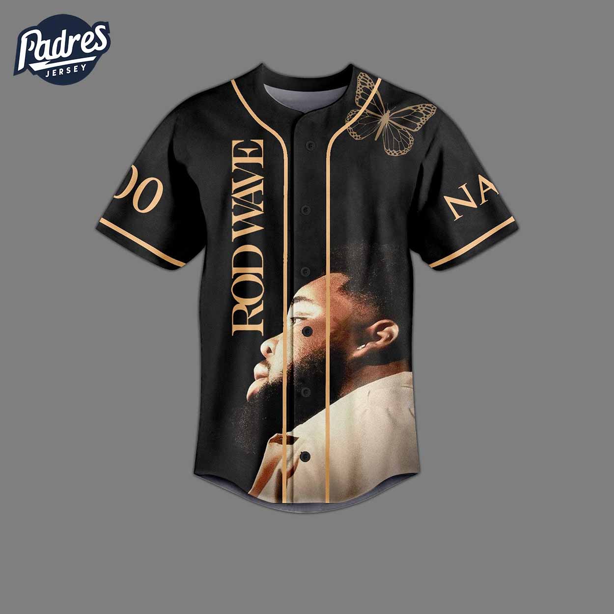 Custom Rod Wave Last Lap Tour 2024 Baseball Jersey - Padres Jersey Oasis: Elevate Your Baseball Style Game