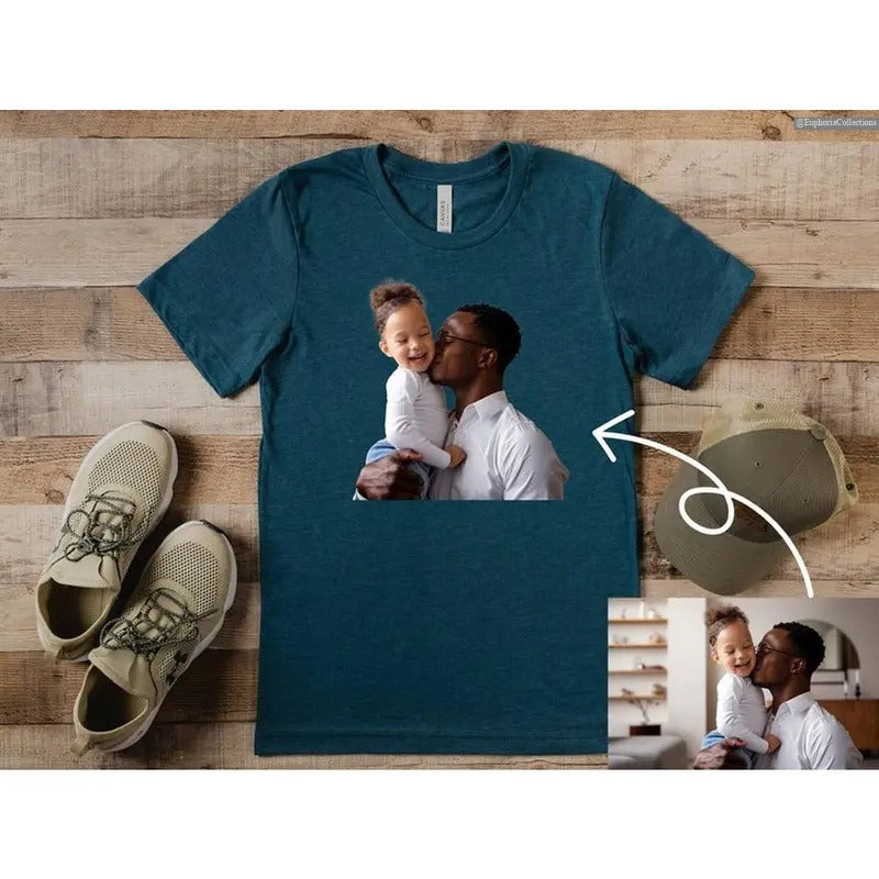 Custom Shirt With Photo, Custom Photo, Photo TShirts, Family Photo Shirt, Birthday Shirt, Make Your Own Shirt , Global Trending Outfits