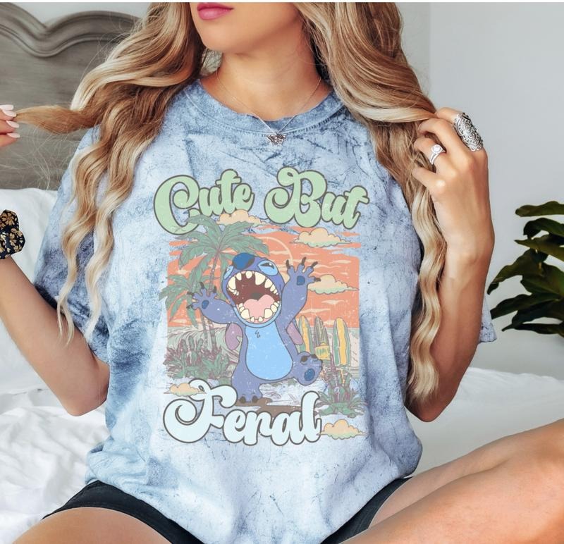 Cute But Feral Comfort Colors Unisex Tshirt