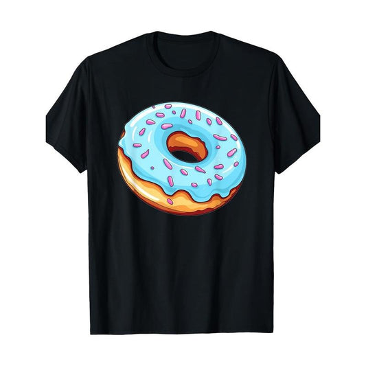 Cute Donut I Donut 220g 100% Cotton T-Shirt made in usa