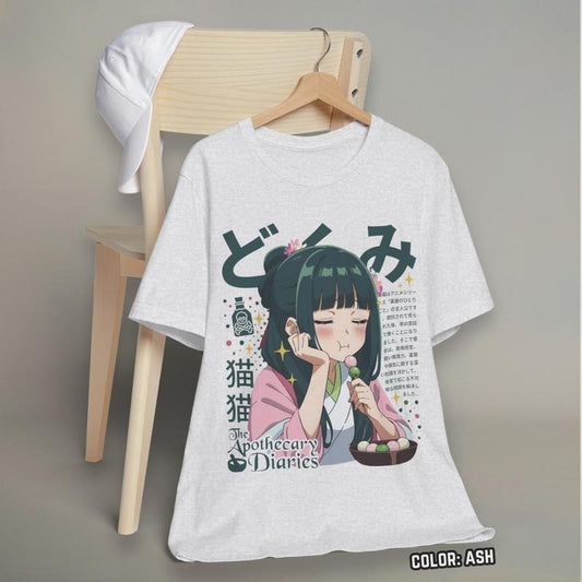 Cute Japanese Anime Shirt, Apothecary Romance Anime Tshirt, Otaku Shirts, Japanese Manga Tshirt