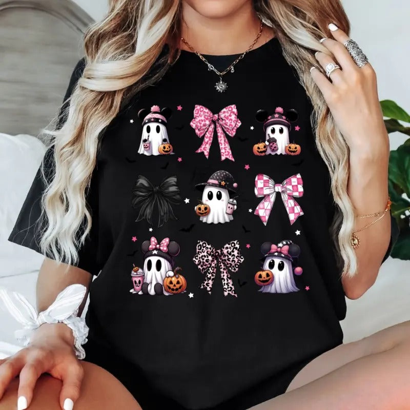 Cute Spooky Retro style Comfort colors unisex Tshirt Casual Comfortable