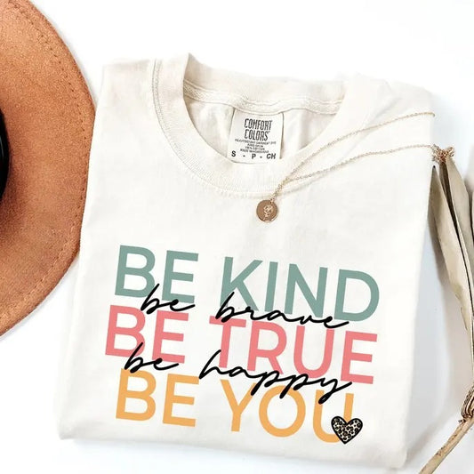 Cute Teacher Shirt, Be Kind Be True Be You, Teacher Appreciation Gift, Back To School, Elementary Team Teacher Shirt, Pre K Teacher Shirt