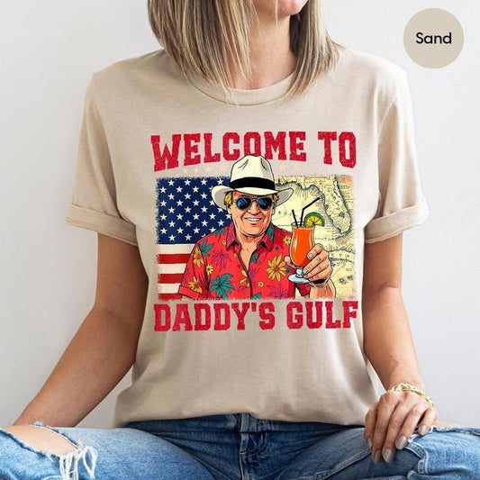 Cute Trump Shirt, Gulf of America Trump Shirt, Gulf of Mexico to Gulf of America Shirt, Trump Statement Shirt, Gulf of Mexico USA Shirt